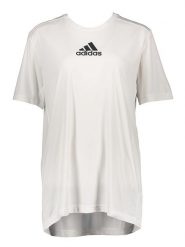 Adidas Koszulka sportowa "3S Back" w kolorze białym rozmiar: S. Białe t-shirty sportowe męskie Adidas, s, z materiału, bez ramiączek, outdoorowe. Za 70.24 zł.