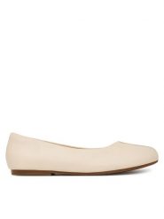 Clarks Baleriny Livia Lily 26186640 Écru. Baleriny damskie Clarks, bez wzorów, ze skóry, bez obcasa. Za 389.99 zł.