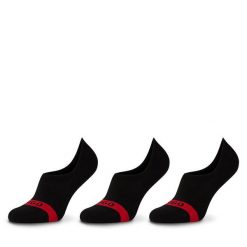 Skarpety krótkie HUGO. Czarne skarpetki męskie Hugo, bez wzorów. Za 79.99 zł.