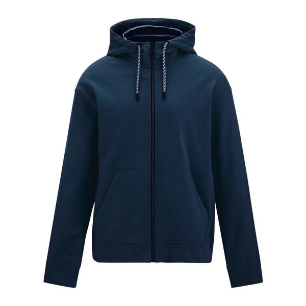 Damska Bluza Z Kapturem Bayletta Z Pełnym Zamkiem Błyskawicznym. Niebieskie bluzy z kapturem damskie Regatta, m, z bawełny. Za 255.99 zł.