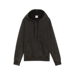 Damska bluza z kapturem Essentials Elevated o luźnym kroju z efektem sprania. Czarne bluzy z kapturem damskie Puma. W wyprzedaży za 189.00 zł.