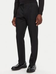 Dolce&Gabbana Spodnie materiałowe GY6UET FU27J N0000 Czarny Regular Fit. Czarne spodnie materiałowe męskie Dolce&Gabbana, bez wzorów, z materiału. Za 3,419.00 zł.