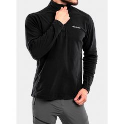Bluza polarowa męska Columbia Klamath Range II 1/2 Zip. Czarne bluzy bez kaptura męskie Columbia, l, z polaru. Za 102.99 zł.