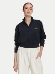 Guess Bluza V6YQ07 K4287 Granatowy Regular Fit. Niebieskie bluzy bez kaptura damskie Guess, m, z syntetyku. Za 434.99 zł.