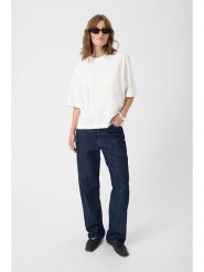 Soaked in Luxury Koszulka w kolorze kremowym rozmiar: L. Brązowe bluzki damskie Soaked in Luxury, l, bez wzorów, bez kołnierzyka, bez ramiączek. Za 104.99 zł.