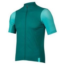 Koszulka rowerowa męska Endura FS260 SS Std emerald. Zielone t-shirty sportowe męskie ENDURA, m, bez ramiączek, rowerowe. Za 209.99 zł.