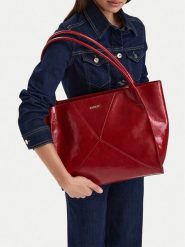 MEXX Torebka CEO-MEXX-L-002-10 Czerwony. Czerwone torebki klasyczne damskie Mexx, bez wzorów, ze skóry, bez dodatków. Za 229.99 zł.