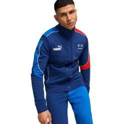 Kurtka Puma Bmw Mms Mt7 Sweat Jacket, Mężczyźni. Niebieskie kurtki męskie Puma, m, bez wzorów, z bawełny, bez kaptura. Za 590.00 zł.