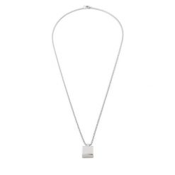 Naszyjnik Calvin Klein. Szare biżuteria dla mężczyzn CALVIN KLEIN, srebrne. Za 319.99 zł.