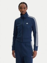 Adidas Bluza Firebird adicolor JY2614 Granatowy Regular Fit. Niebieskie bluzy bez kaptura damskie Adidas, m, z syntetyku. Za 398.99 zł.