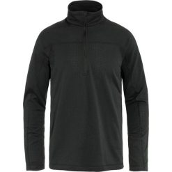 Bluza polarowa męska Fjallraven Abisko Lite Fleece Half Zip. Czarne bluzy bez kaptura męskie Fjällräven, m, z polaru. Za 445.99 zł.