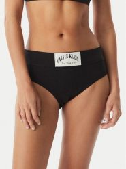 Calvin Klein Underwear Figi klasyczne z wysokim stanem LV00QF8713 Czarny. Czarne figi damskie Calvin Klein Underwear, m, bez wzorów, z bawełny. Za 119.99 zł.