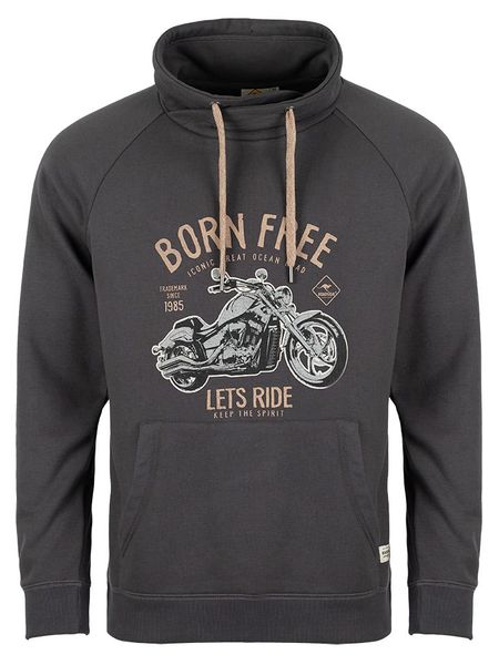 Roadsign Bluza w kolorze antracytowym rozmiar: XXL. Czarne bluzy bez kaptura męskie Roadsign, xxl. Za 56.99 zł.