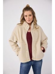 LIEBLINGSSTÜCK Kurtka polarowa w kolorze beżowym rozmiar: 44. Brązowe kurtki damskie LIEBLINGSSTÜCK, bez wzorów, z polaru, bez kaptura. Za 308.91 zł.