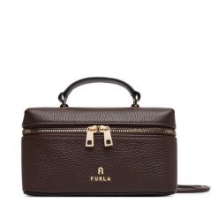 Torebka Furla. Brązowe torebki klasyczne damskie Furla, bez wzorów, bez dodatków. Za 944.99 zł.