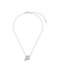 Swarovski Naszyjnik Idyllia 5737291 Srebrny. Szare naszyjniki damskie Swarovski, metalowe. Za 543.99 zł.