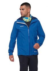 Mammut Kurtka funkcyjna "Treeline HS" w kolorze niebieskim rozmiar: M. Niebieskie kurtki outdoor męskie Mammut, m, bez wzorów, z syntetyku, bez kaptura. Za 979.95 zł.