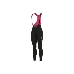 Spodnie rowerowe damskie Alé Cycling Solid Essential Bib. Czarne spodnie dresowe damskie ALÉ CYCLING, bez wzorów, sportowe. Za 418.10 zł.