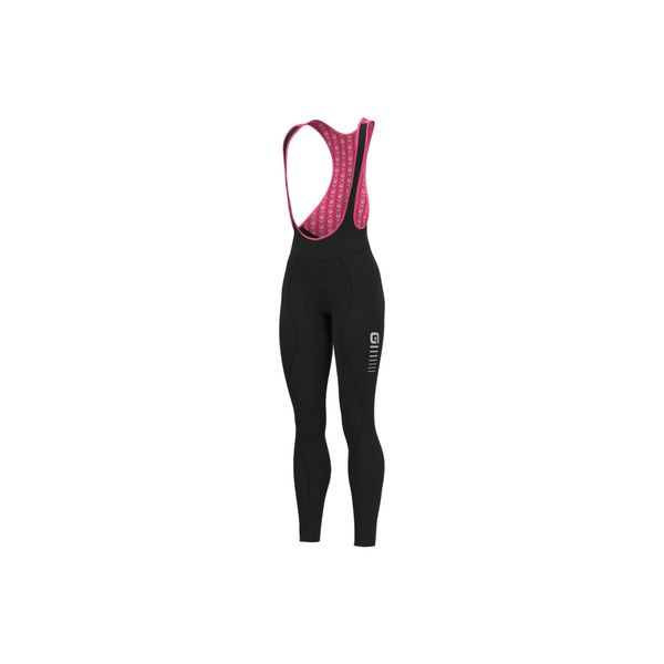 Spodnie rowerowe damskie Alé Cycling Solid Essential Bib. Czarne spodnie dresowe damskie ALÉ CYCLING, bez wzorów, sportowe. Za 418.10 zł.