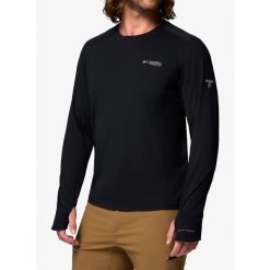 Bluza bez kaptura Columbia Diamond Peak Pro Long Sleeve Crew. Czarne bluzy bez kaptura męskie Columbia. Za 289.79 zł.