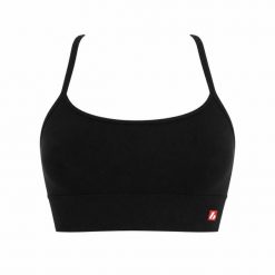AT-007 TOP Sport Black XS. Czarne topy sportowe damskie BARNETT, xs, bez wzorów, bez ramiączek. Za 175.00 zł.