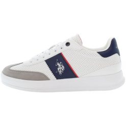Buty męskie U.S. Polo Assn. CAMPY001D. Białe buty fitness męskie U.S. Polo Assn., na fitness i siłownię. Za 249.99 zł.