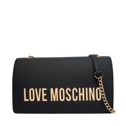 Torebka LOVE MOSCHINO. Czarne torebki klasyczne damskie Love Moschino, bez wzorów, bez dodatków. Za 939.99 zł.