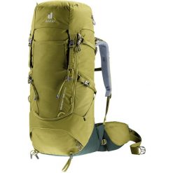 Plecak trekkingowy Deuter Aircontact Core 40+10 - cactus/ivy. Szare plecaki damskie Deuter, bez wzorów. Za 909.98 zł.