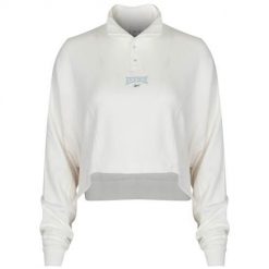 Bluza sportowa damska Reebok HT7843. Białe bluzy bez kaptura damskie Reebok, l, bez wzorów, z bawełny, bez ramiączek, krótkie, bez kaptura. Za 161.00 zł.