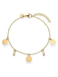 S.Oliver Bransoletka z elementami ozdobnymi rozmiar: onesize. Bransoletki damskie S.Oliver, ze stali. Za 86.99 zł.