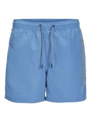 Jack & Jones Szorty kąpielowe "Aruba" w kolorze błękitnym rozmiar: XL. Niebieskie szorty sportowe męskie Jack & Jones, xl, z materiału, outdoorowe. Za 52.79 zł.