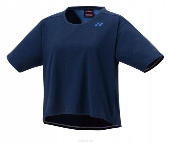 Koszulka tenisowa Yonex Practice. Niebieskie t-shirty damskie YONEX, xs, bez wzorów, z materiału, bez kołnierzyka. Za 209.00 zł.