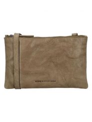 HIDE & STITCHES Skórzana torebka w kolorze beżowym - 24 x 15 x 5 cm rozmiar: onesize. Brązowe torebki klasyczne damskie HIDE & STITCHES, bez wzorów, z materiału, bez dodatków. Za 208.99 zł.