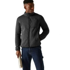 Męska Bluza Polarowa Barlee Marl Z Pełnym Zamkiem Błyskawicznym. Czarne bluzy z kapturem męskie Regatta, m, z dzianiny. Za 168.99 zł.