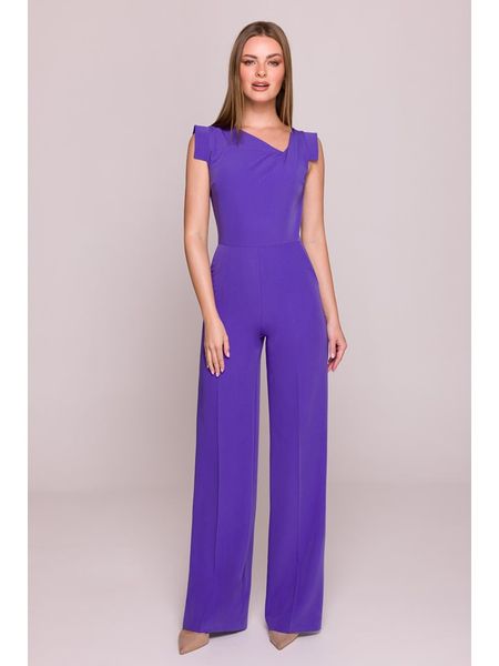 Stylove Kombinezon w kolorze fioletowym rozmiar: L. Różowe kombinezony damskie Stylove, l, bez wzorów, bez kołnierzyka, bez ramiączek. Za 219.95 zł.