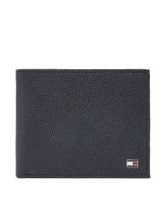Tommy Hilfiger Duży Portfel Męski Th Flag Mini Cc Wallet AM0AM13518 Granatowy. Niebieskie portfele męskie Tommy Hilfiger, bez wzorów, ze skóry. Za 259.99 zł.