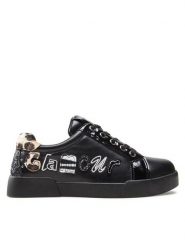 Nelli Blu Sneakersy CS5856-01 Czarny. Czarne buty sportowe dziewczęce Nelli Blu, bez wzorów, ze skóry, bez zapięcia. Za 77.98 zł.
