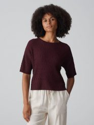 OPUS Sweter w kolorze bordowym rozmiar: S. Czerwone swetry klasyczne damskie Opus, s, bez kołnierzyka. Za 121.99 zł.