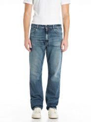 Replay Dżinsy - Bootcut fit - w kolorze niebieskim rozmiar: W27/L32. Niebieskie jeansy męskie Replay. Za 294.95 zł.