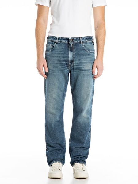 Replay Dżinsy - Bootcut fit - w kolorze niebieskim rozmiar: W27/L32. Niebieskie jeansy męskie Replay. Za 284.95 zł.