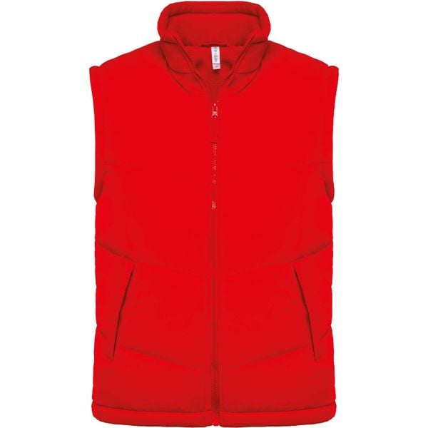 Kurtka puchowa bez rękawów Kariban Doublé Polaire. Czerwone kurtki męskie KARIBAN, m, bez wzorów, z puchu, bez kaptura. Za 219.50 zł.