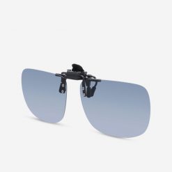 Nakładka na okulary korekcyjne - MH CLIP 120 - polaryzacyjna kategoria 3. Szare okulary przeciwsłoneczne męskie QUECHUA. Za 49.99 zł.
