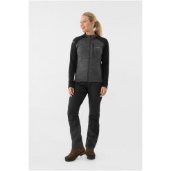 Bluza trekkingowa damska Viking Delmore. Czarne bluzy bez kaptura damskie VIKING, s. Za 289.90 zł.