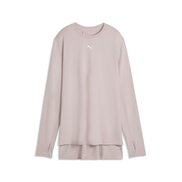 Damska koszulka oversize MODEST PUMA. Czerwone bluzki sportowe damskie Puma, l, bez wzorów, z dżerseju, bez ramiączek. Za 199.00 zł.