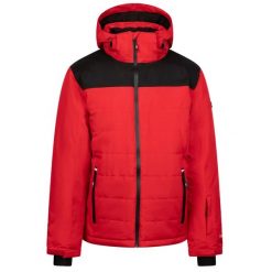 Kurtka Narciarska Męska Christopher. Czerwone kurtki narciarskie i snowboardowe damskie Trespass, m, bez wzorów, bez kaptura, narciarskie. Za 486.99 zł.
