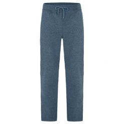 Męski dres Loap Ecyllo Blue. Niebieskie spodnie dresowe męskie ZSPORT, bez wzorów, z dresówki. Za 217.99 zł.