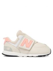 New Balance Sneakersy I5742W2 Beżowy. Brązowe buty sportowe dziewczęce New Balance, bez wzorów, ze skóry, bez zapięcia. Za 269.99 zł.