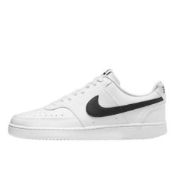 Buty męskie sportowe do chodzenia Nike COURT VISION LO NN. Białe buty sportowe na co dzień męskie Nike, z materiału, bez zapięcia, trekkingowe, nike court. Za 299.99 zł.