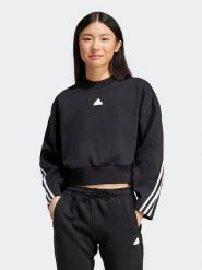 Adidas Bluza w kolorze czarnym rozmiar: L. Czarne bluzy bez kaptura damskie Adidas, l. Za 149.31 zł.