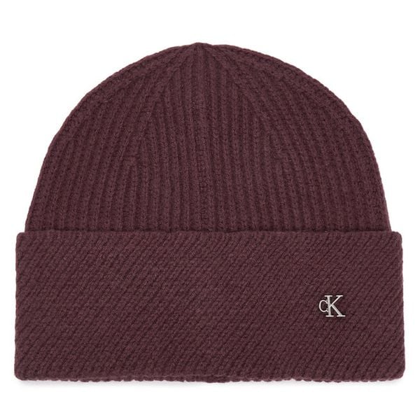Czapka Calvin Klein. Czerwone czapki zimowe damskie CALVIN KLEIN. Za 169.99 zł.